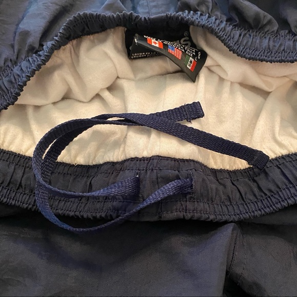 Adidas Zipper Bottom Nylon Parachute Track Pants Size Large - Picture 2 of 8